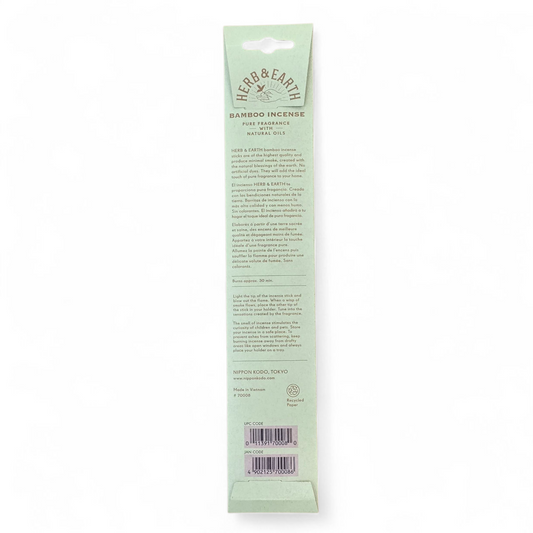 Nippon Kodo Herb & Earth - No.08 White Sage Incense