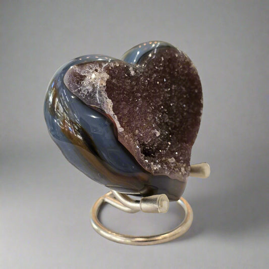 Agate Cluster Heart