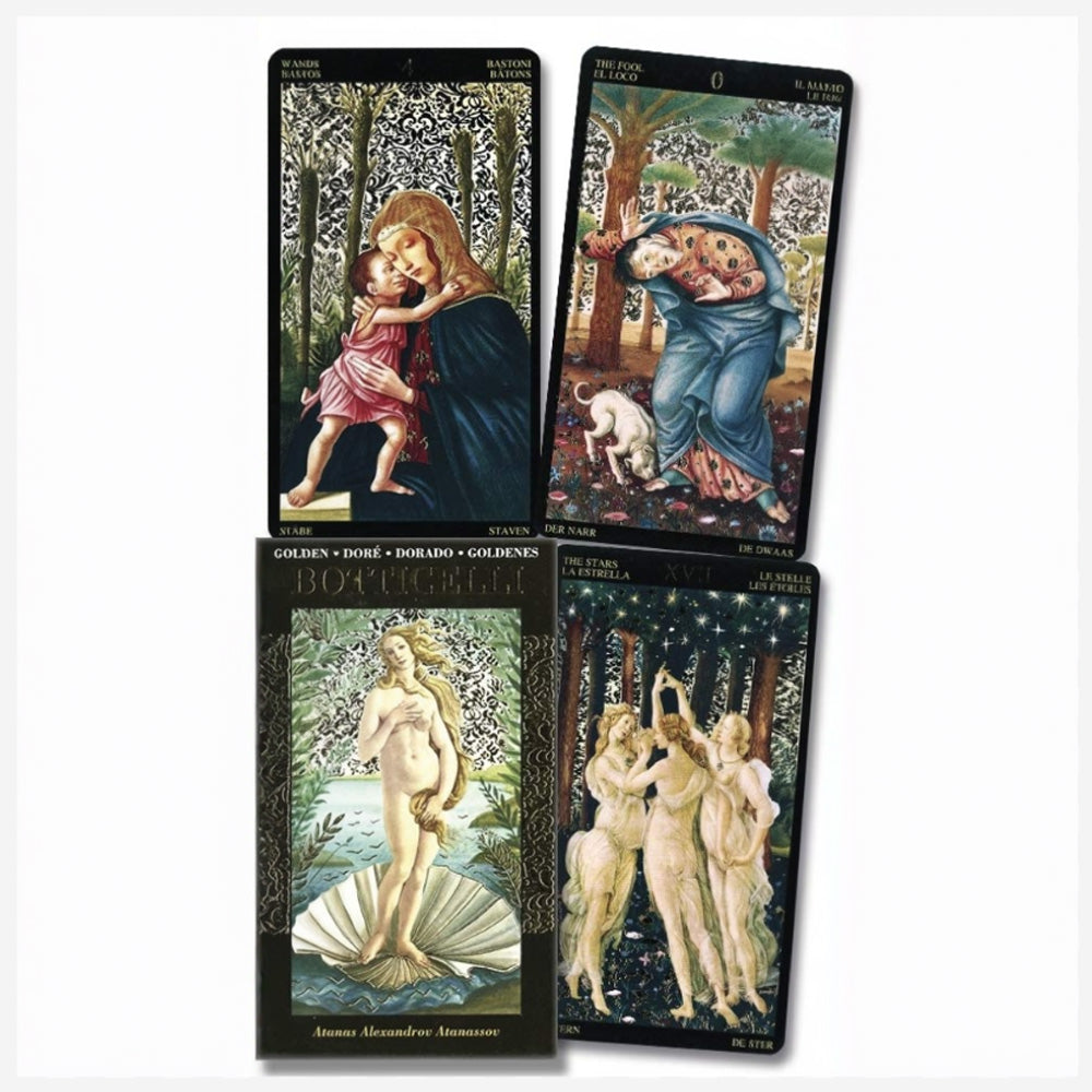 Golden Botticelli Tarot - Atanas Alexandrov Atanassov