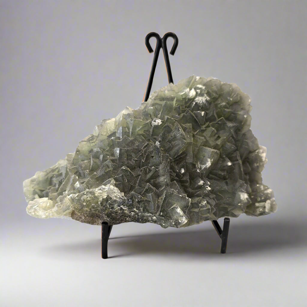 Green Fluorite Cluster