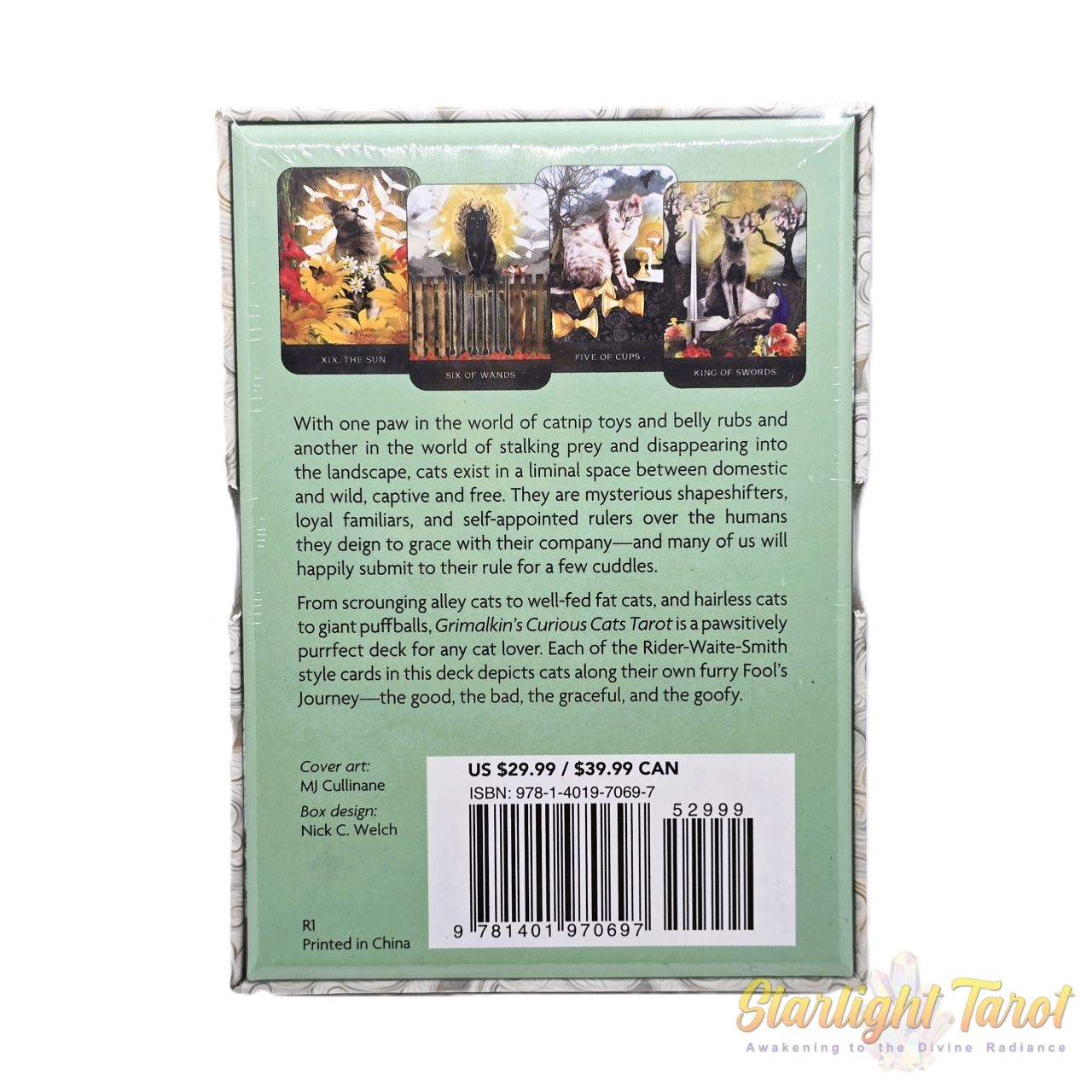 Grimalkins Curious Cats Tarot - MJ Cullinane