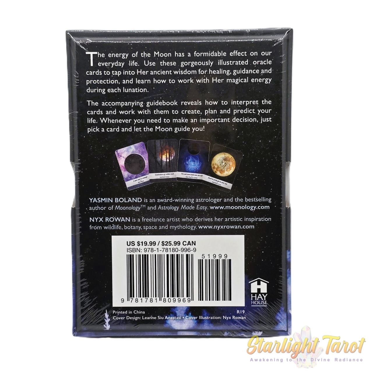 Moonology Oracle Cards: A 44-Card Moon Astrology Oracle Deck and Guidebook