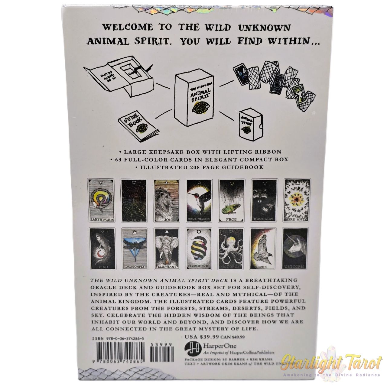 The Wild Unknown Animal Spirit Deck - Kim Krans