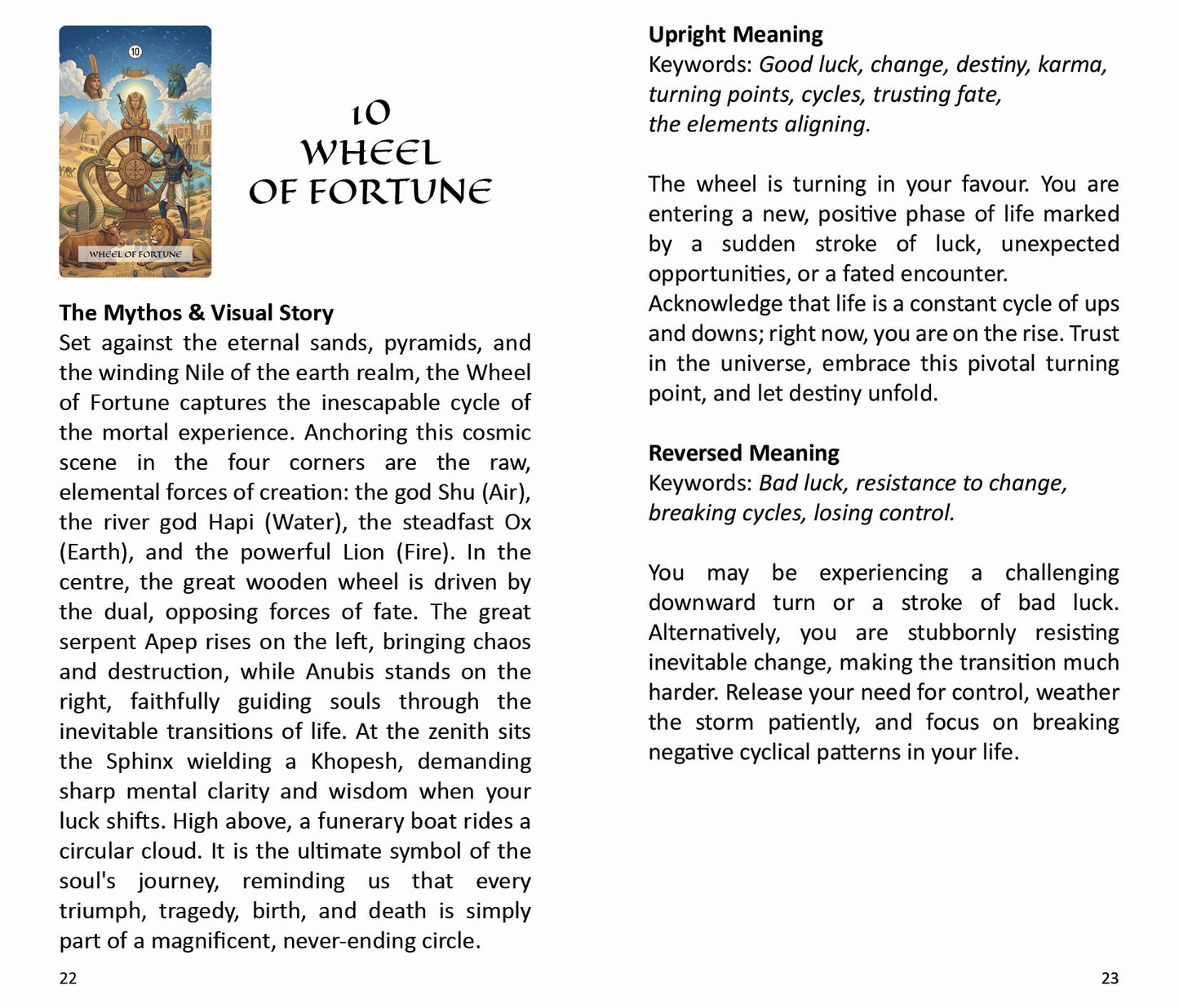 The Mystic Scarab Tarot by Charren