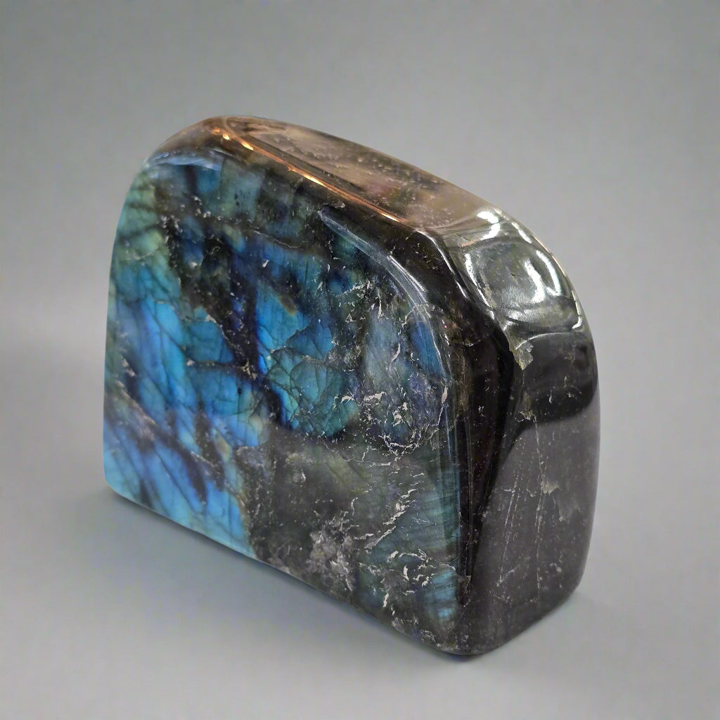 labradorite freeform polished