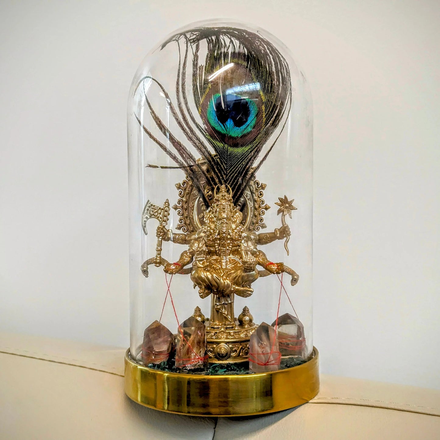 Levitating Lord Ganesha Deity Statue