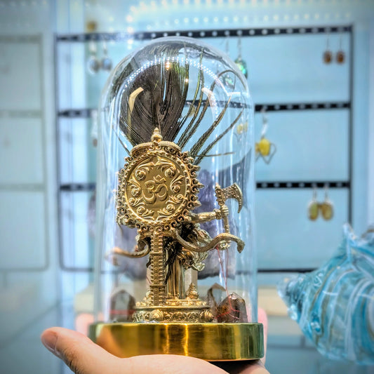 Levitating Lord Ganesha Deity Statue