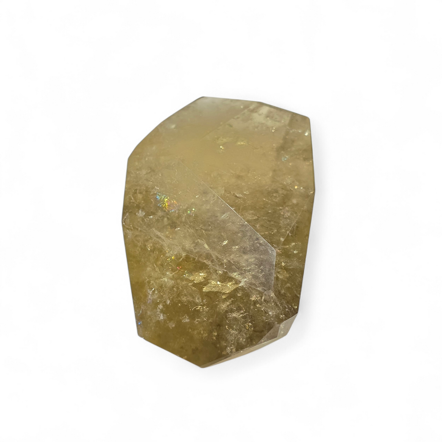Natural Rainbow Citrine Free Form