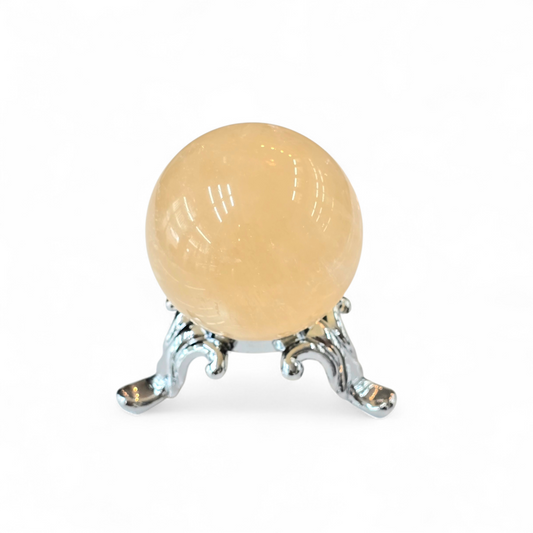 Honey Calcite Sphere 45mm