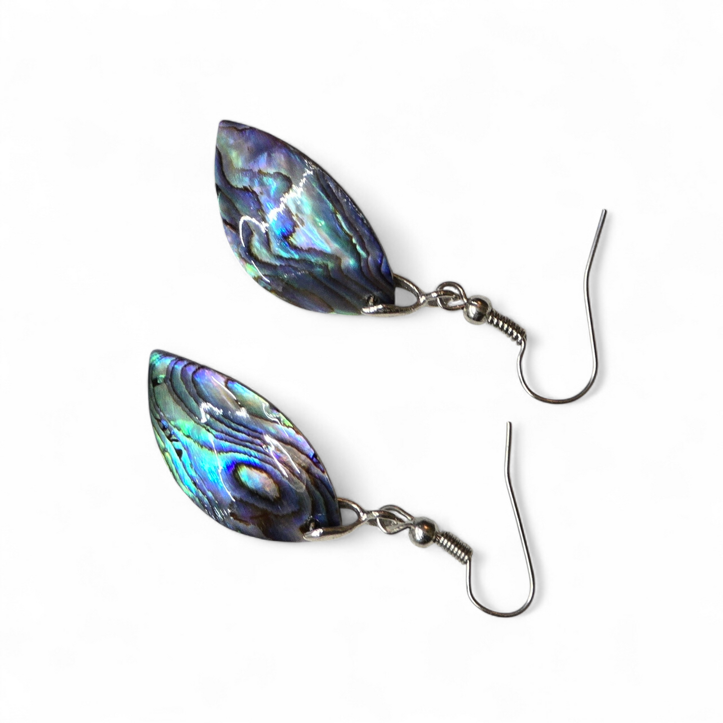 Abalone Paua Shell Earrings #1