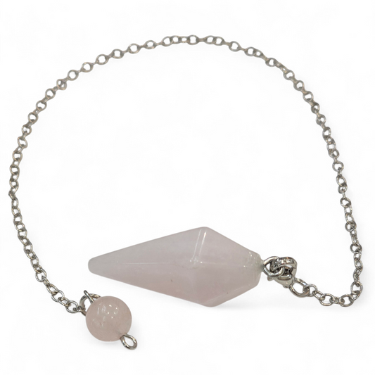 Rose Quartz Pendulum (Style 1)