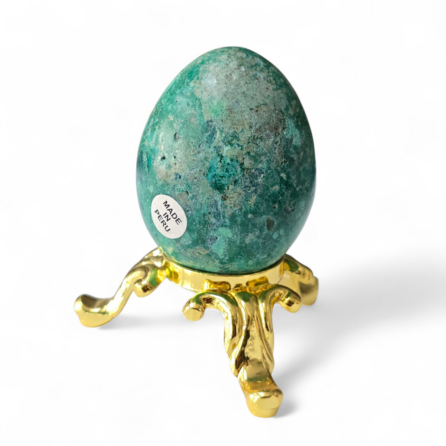 Chrysocolla Egg – The Teaching Stone