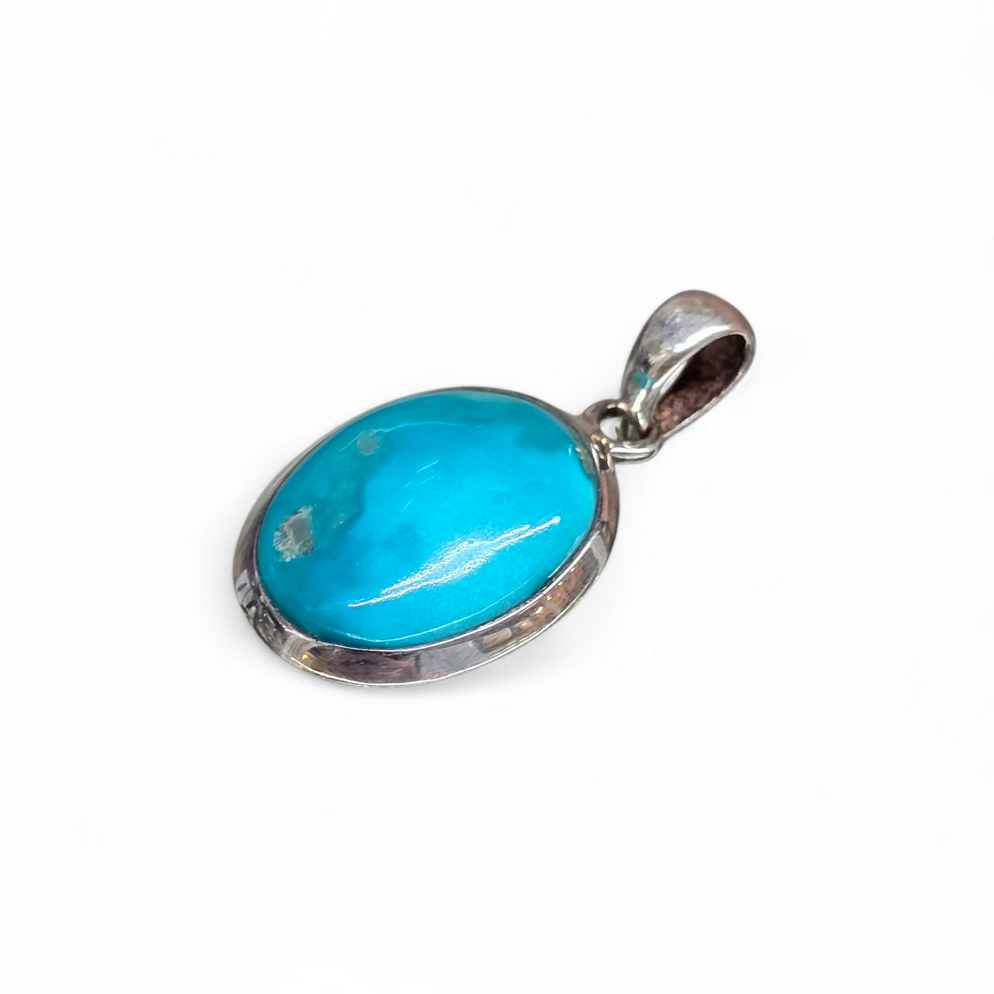 Arizona Turquoise Pendant #2 (Sterling Silver 925)
