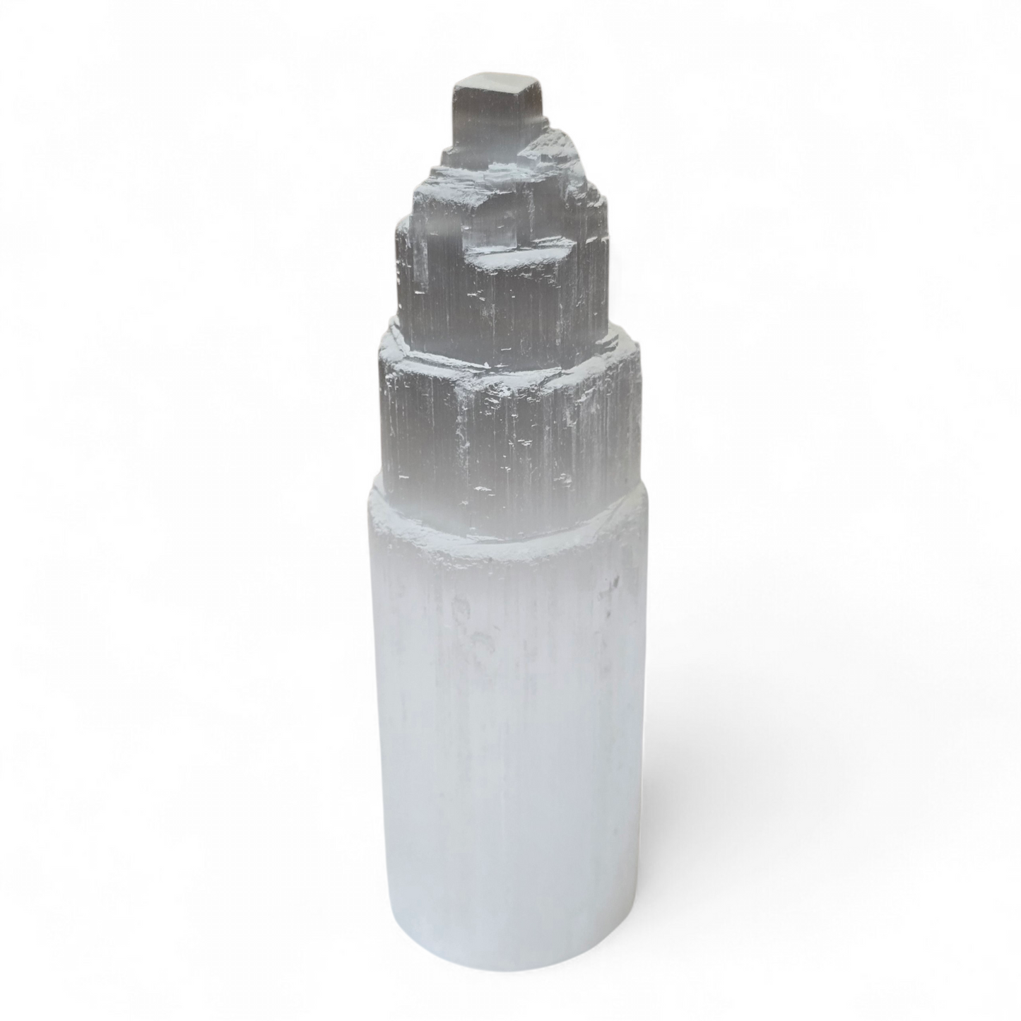 Pillar of Light: Natural Selenite Tower (Medium)