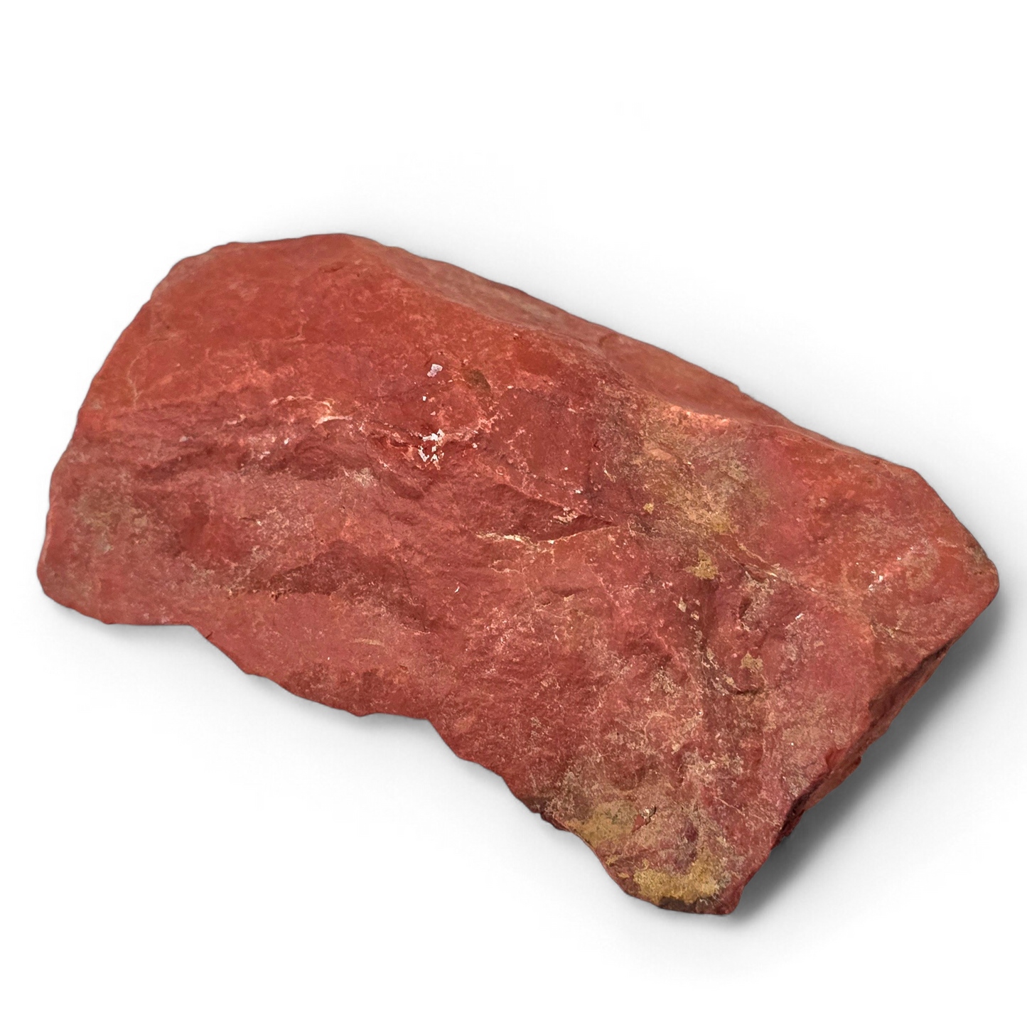 Earth’s Vitality: Raw Red Jasper Specimen