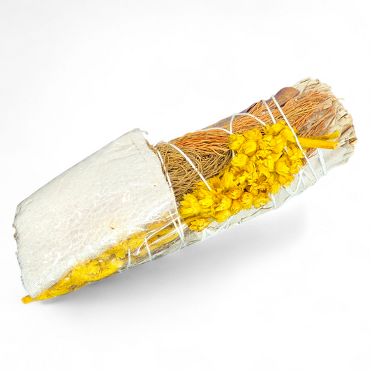 Flora Sage Smudge Stick - The Solar Prosperity Wand
