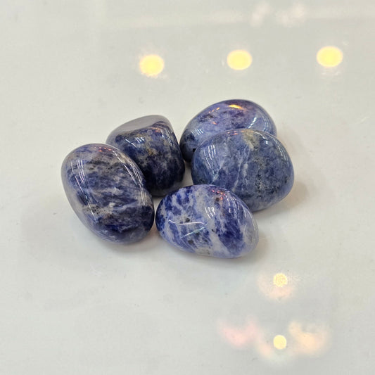 Sodalite Tumble Stone (AAA Grade - Brazil)