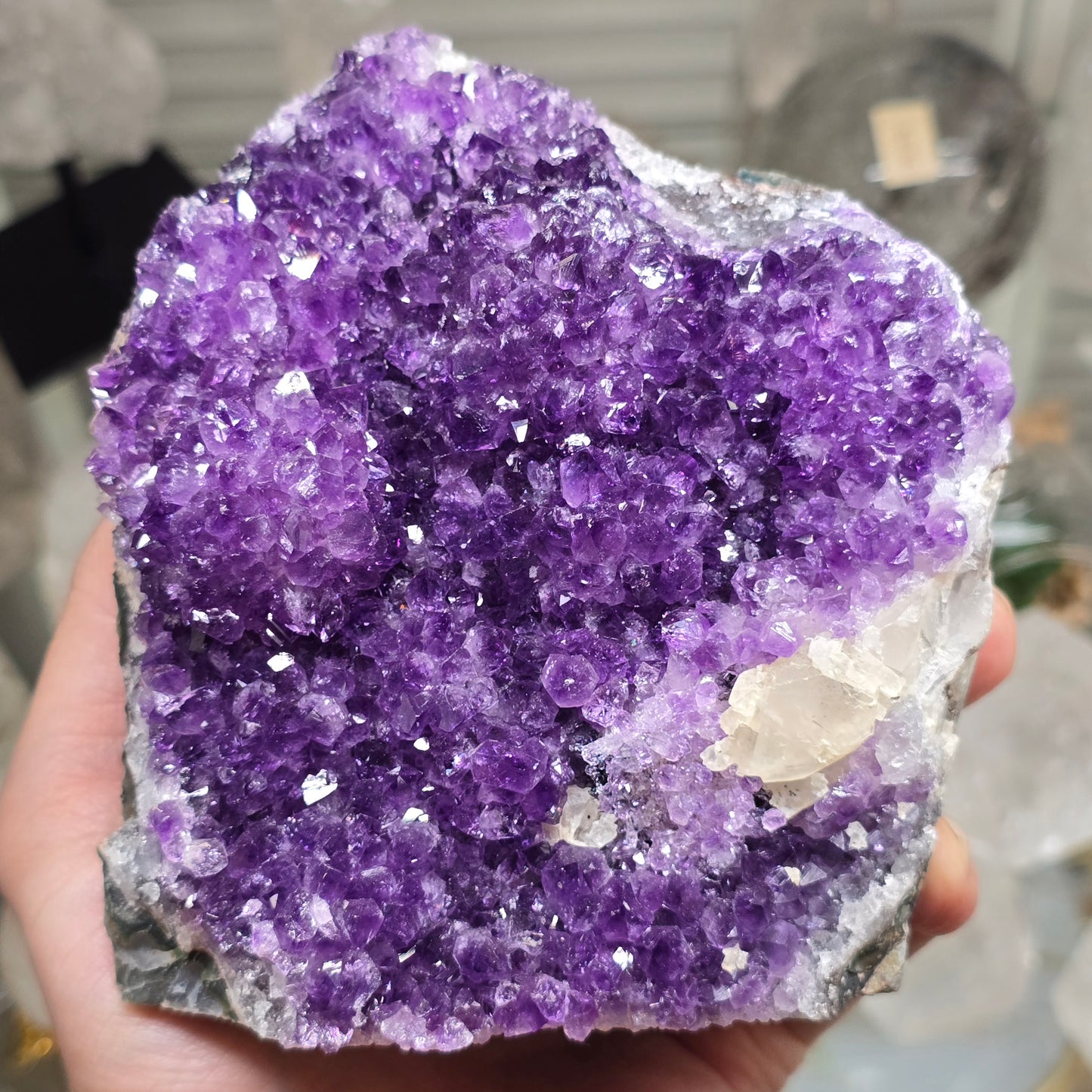 Amethyst Cluster ( approx. 11cm x 9cm x 7.5cm )