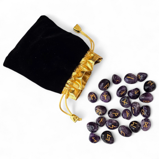 Amethyst Crystal Runes