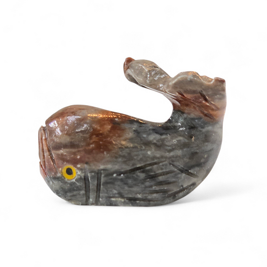 Softstone Whale Carving