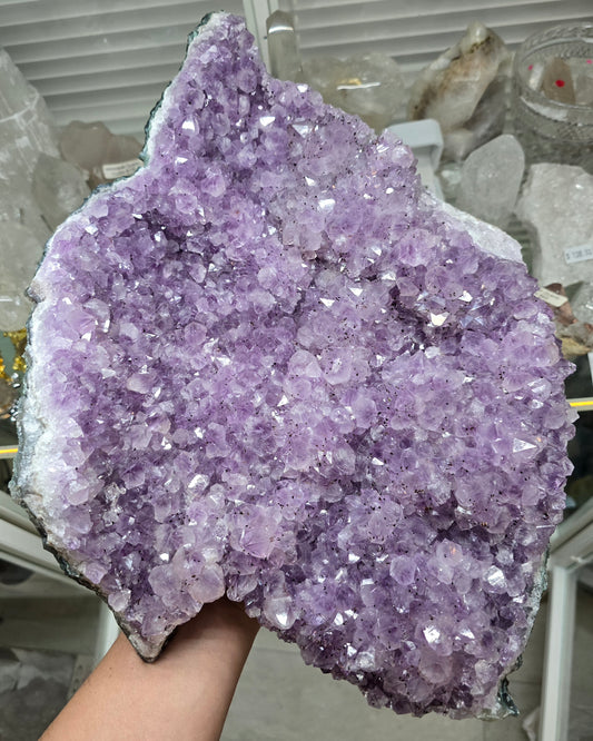 The Crown Jewel: 5.87kg Natural Amethyst Statement Cluster