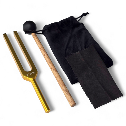 528Hz (Love Frequency) Chakra Healing Tuning Fork Set