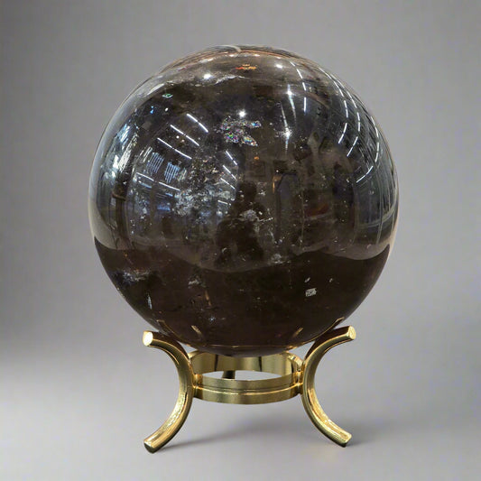 smoky quartz sphere
