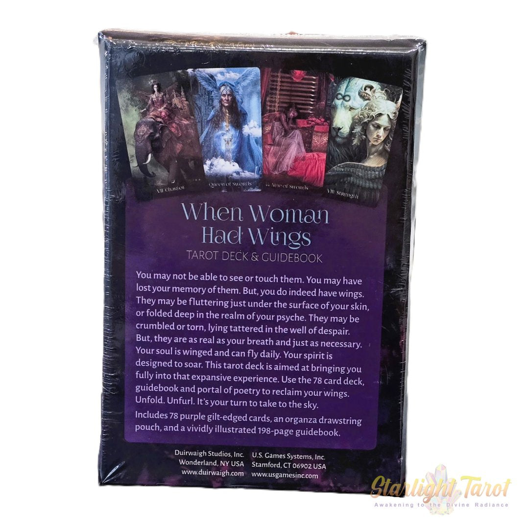 When Women had Wings Tarot Deck - Angi Sullins, Jena Dellagrottaglia