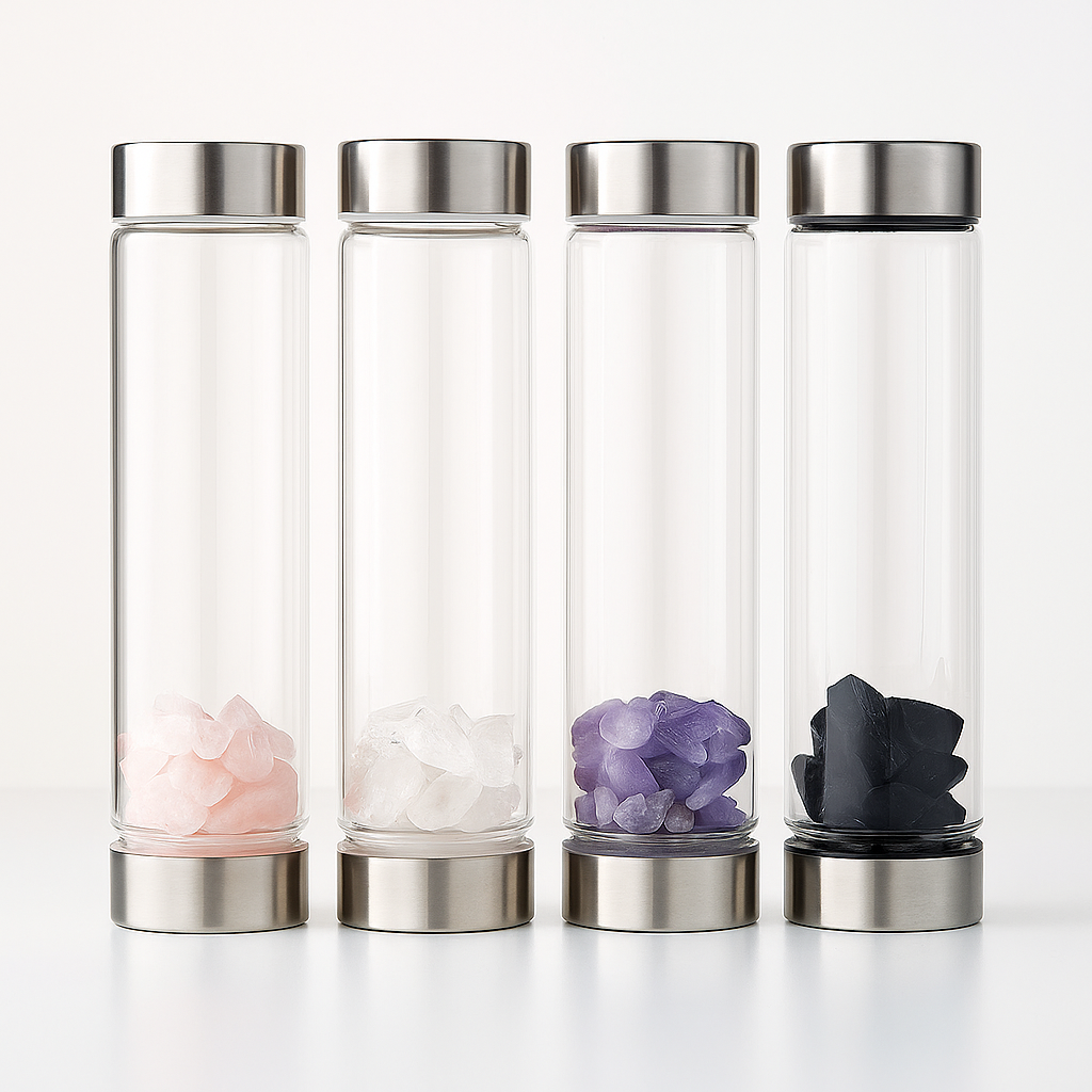 Crystal-Activated Water Bottles