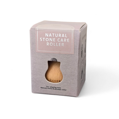 Koora Natural Stone Care Roller - Love: Rose Quartz