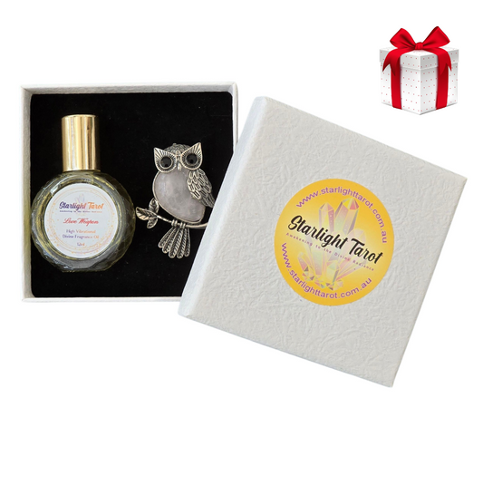 Starlight Tarot Love Potion Fragrance - "Love Weapon" + Owl Pendant (Limited Special Gift Set)