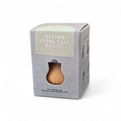 Koora Natural Stone Care Roller - Pure: White Jade