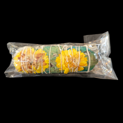 Flora Sage Smudge Stick - The Solar Resonance Wand