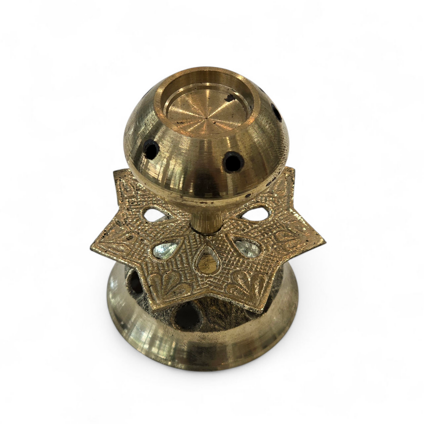 Incense & Cone Holder (Brass)