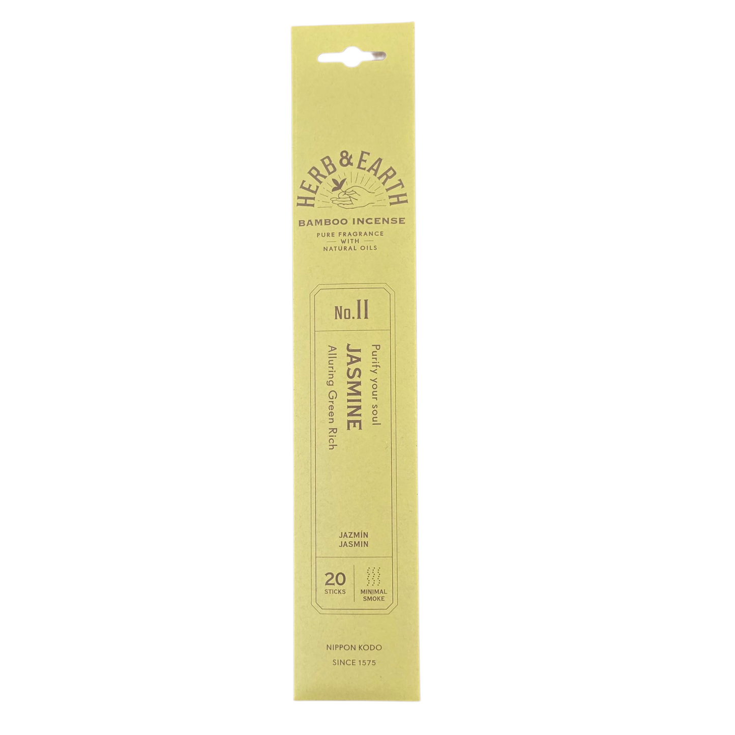 Nippon Kodo Herb & Earth - No.11 Jasmine Incense
