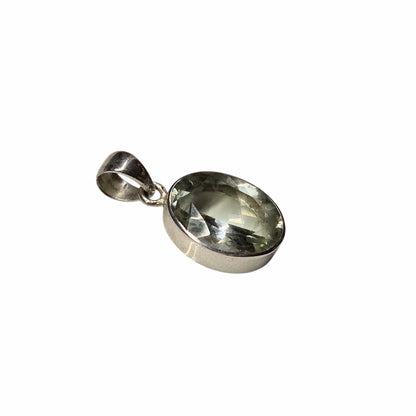 Green Tourmaline 925 Sterling Silver Pendant