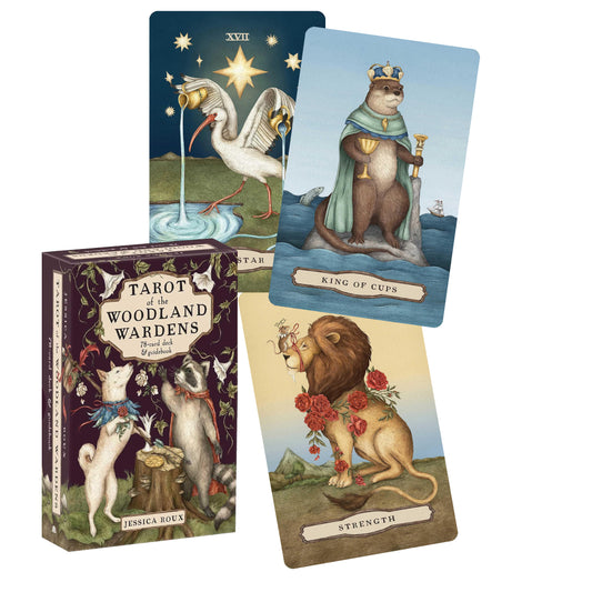 Tarot of the Woodland Wardens: 78-Card Deck & Guidebook