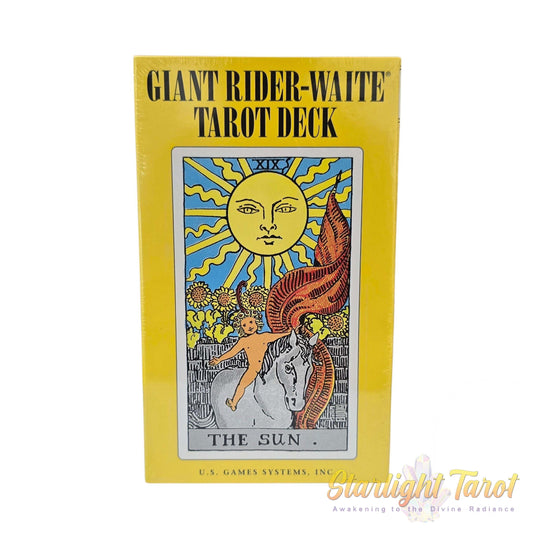Giant Rider-Waite Tarot Deck Cards -  Pamela C. Smith