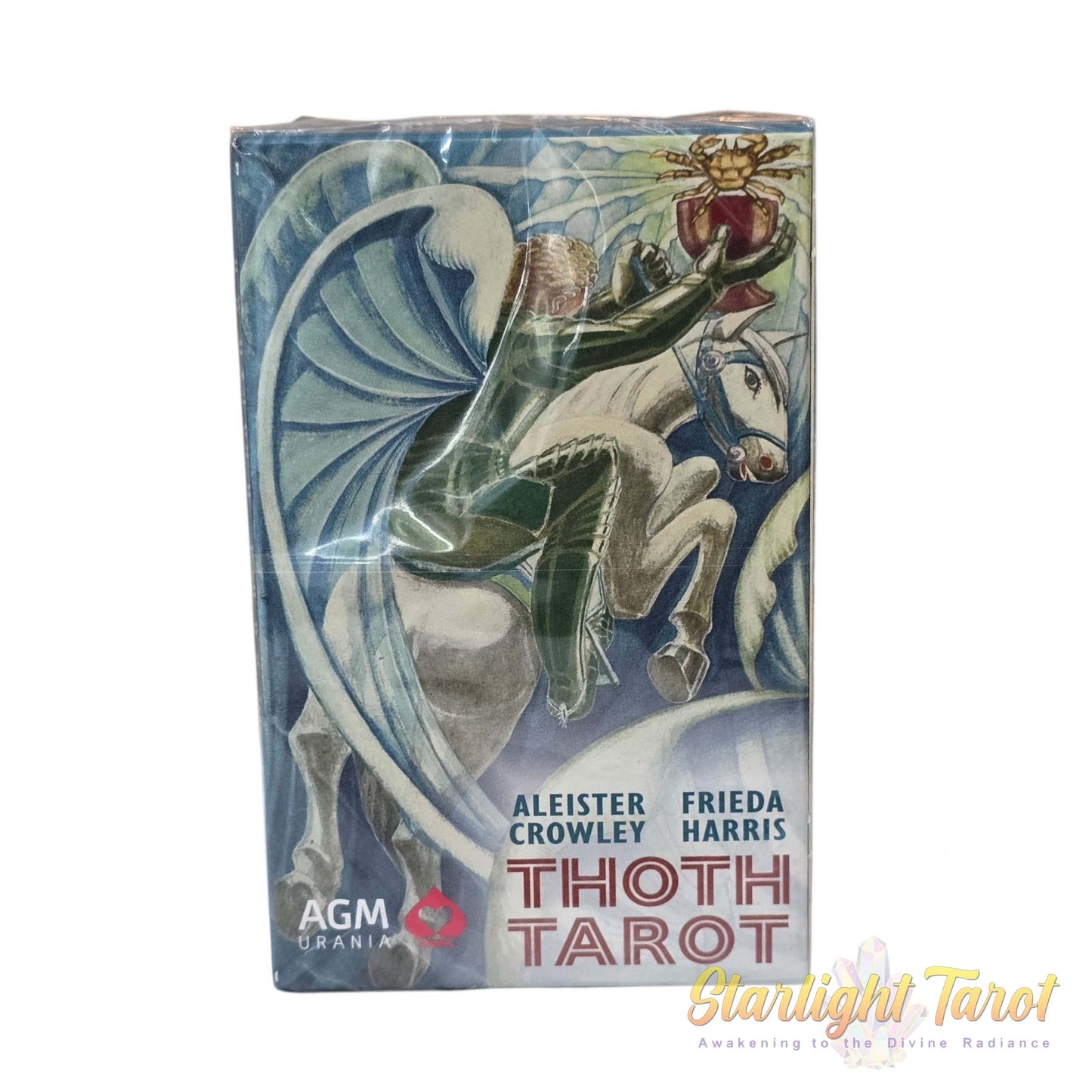Thoth Tarot (Small Edition): 78-Card Thoth Tarot Deck (Small Edition) by Aleister Crowley (Includes Booklet)