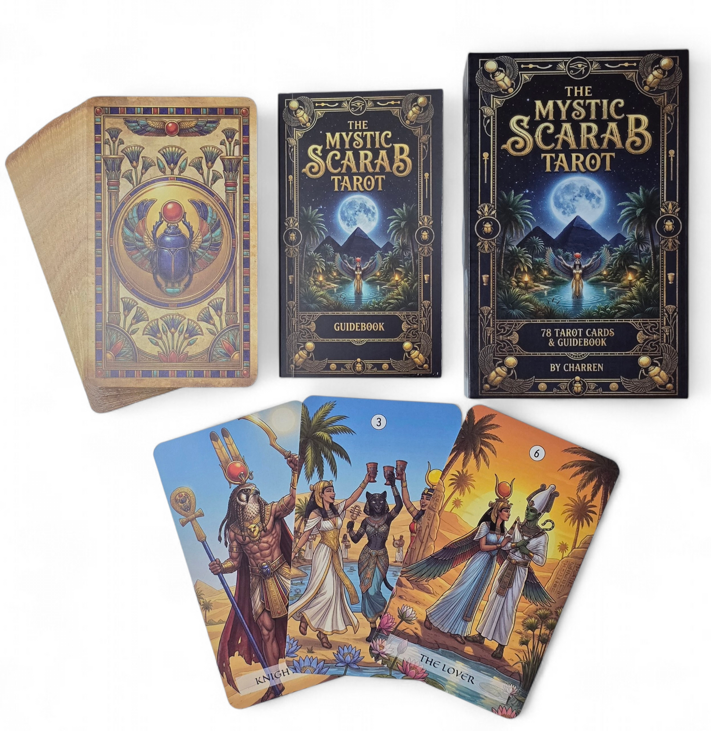 The Mystic Scarab Tarot by Charren