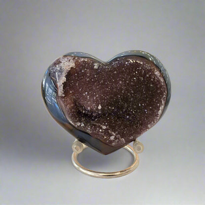 Agate Cluster Heart