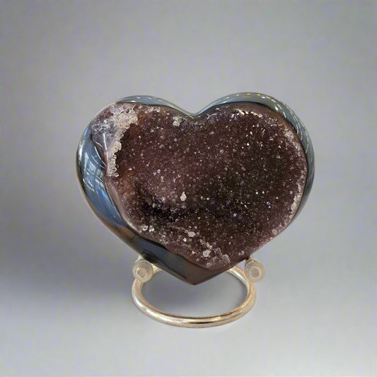 Agate Cluster Heart