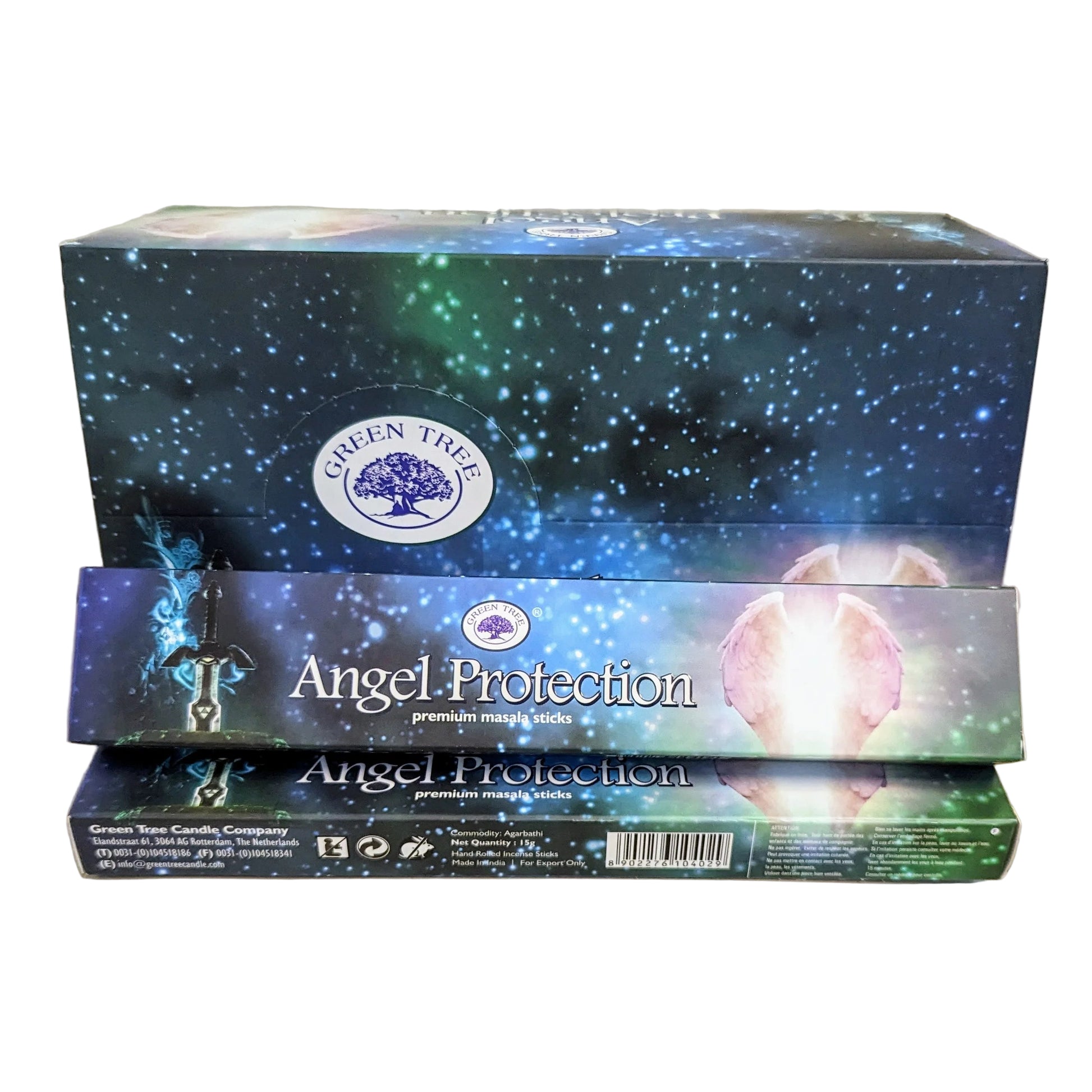 Green Tree - Angel Protection Masala Incense (Single Pack) – Starlight⭐ ...