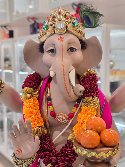 Custom Hand-Made Lord Ganesha Statue (OOAK) by Starlight Tarot Team