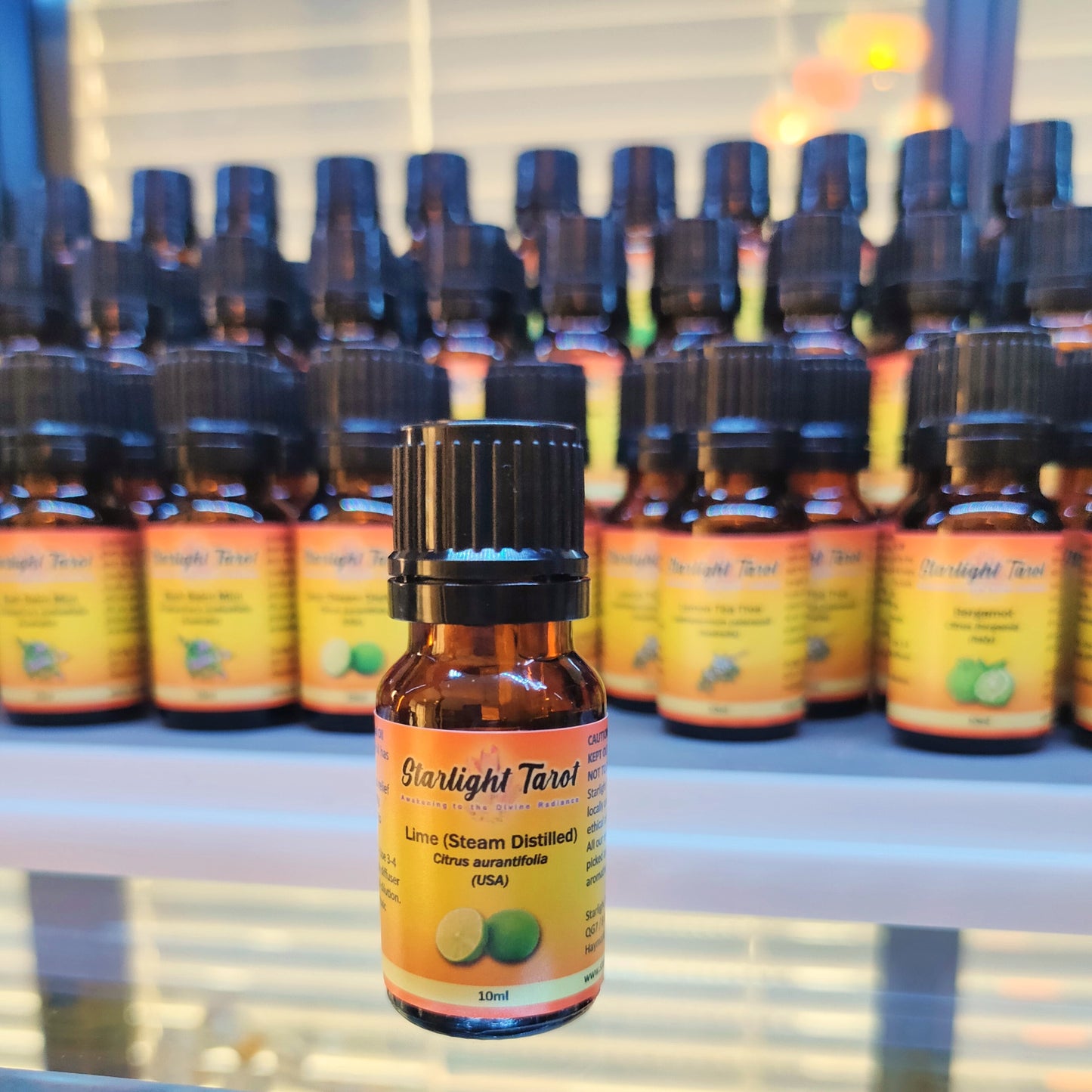 Starlight Tarot - Lime (Steam Distilled) Essential Oil 10ml