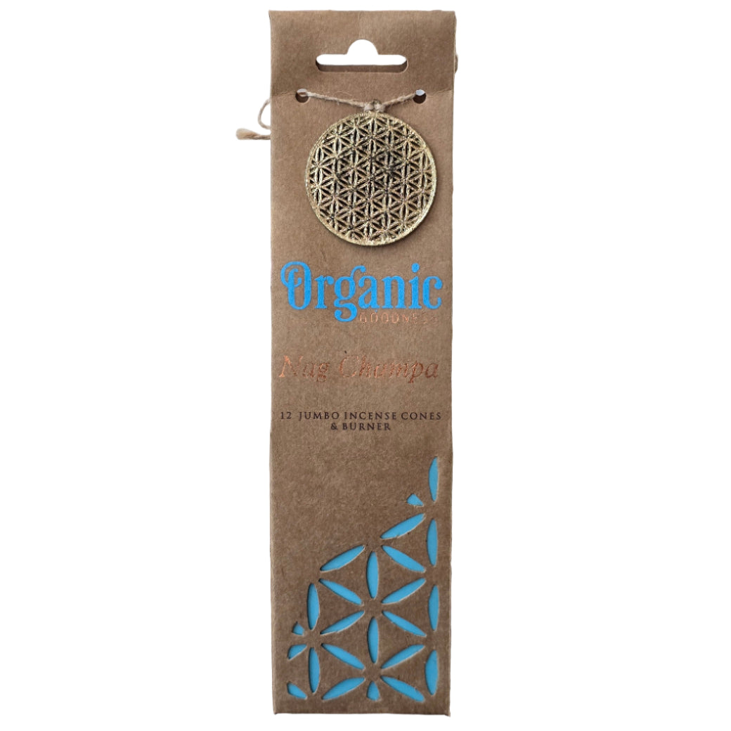 Organic Goodness Nag Champa Incense Cones