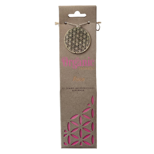 Organic Goodness Rose Incense Cones