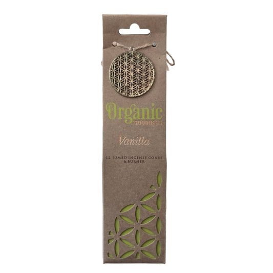 Organic Goodness Vanilla Incense Cones