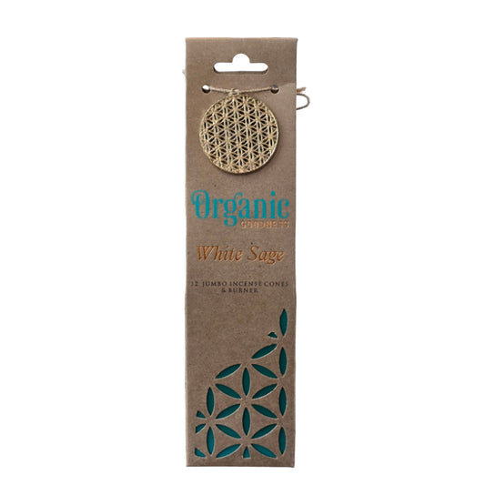 Organic Goodness White Sage Incense Cones
