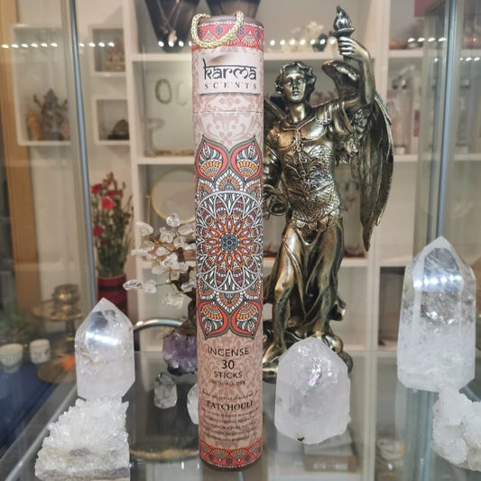 Karma Scents - PATCHOULI 30 incense sticks with holder